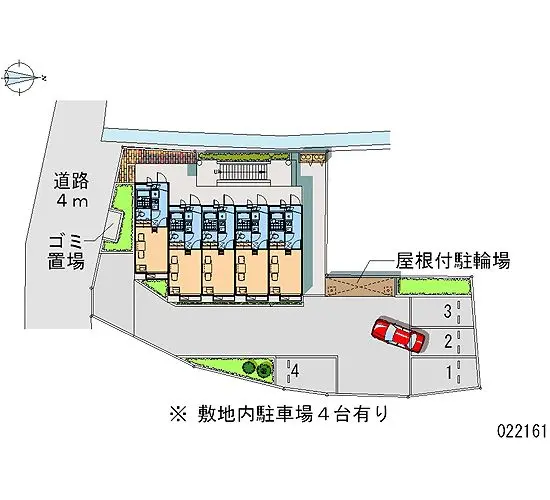 ★手数料０円★鎌ケ谷市中佐津間１丁目　月極駐車場（LP）